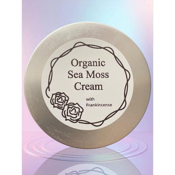 Organic Sea Moss Cream with Frankincense, Intense Moisture - Picture 9 of 10